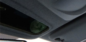 Gli altri involucri ritrovati nell'abitacolo