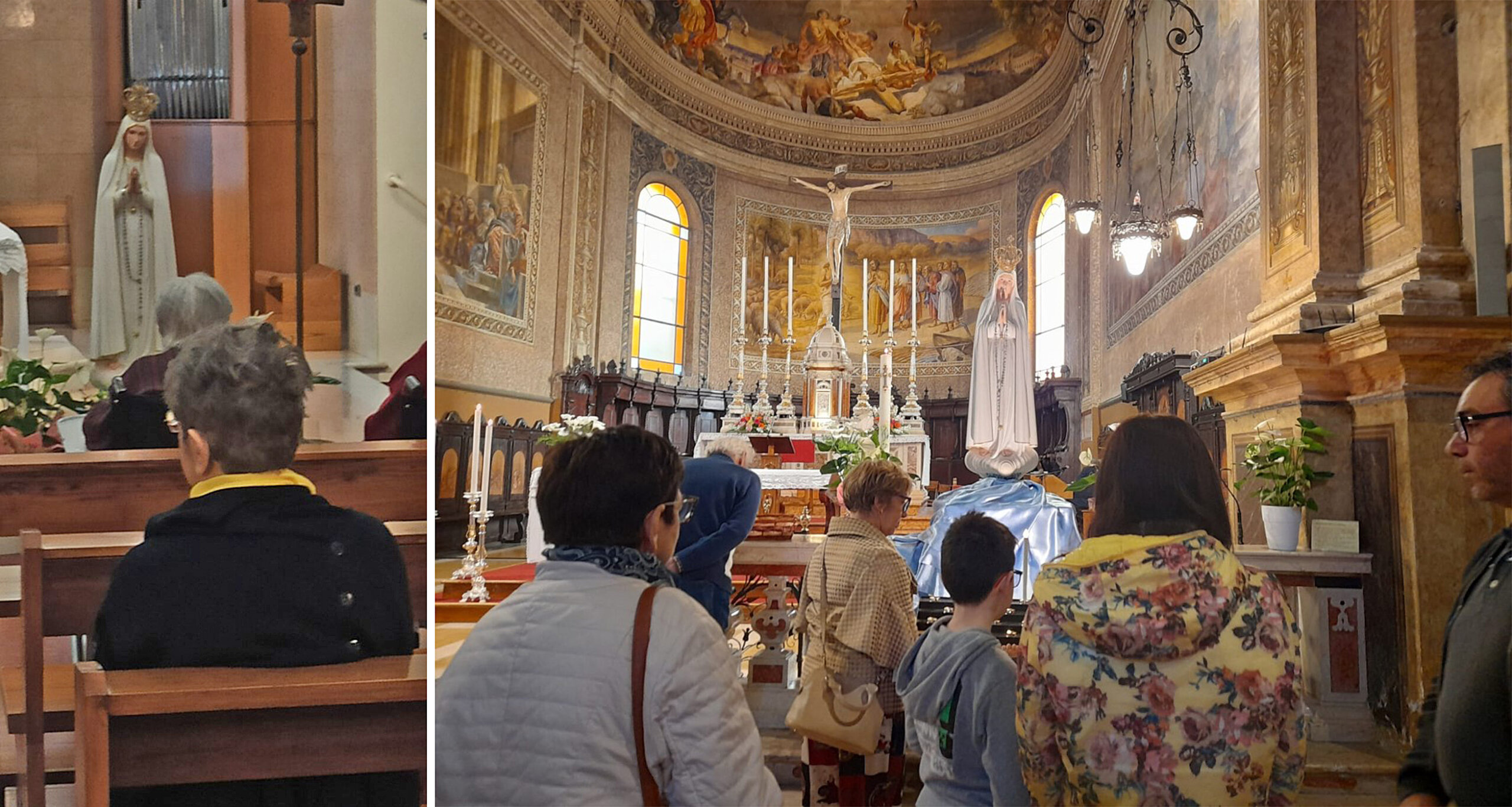 Bozzolo, la statua della Madonna di Fatima è partita dalla Domus